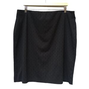 Old Navy Textured-Dot Pencil Skirt